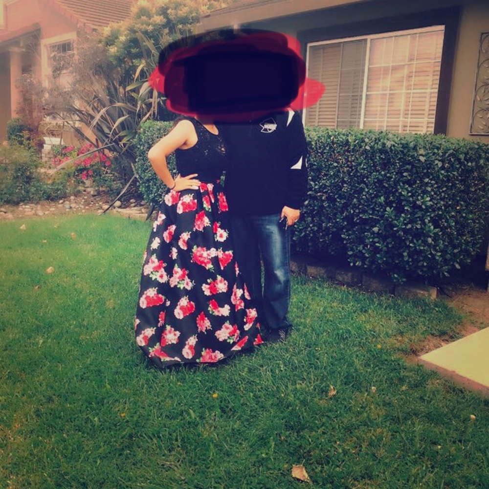 2 piece Prom Dress
